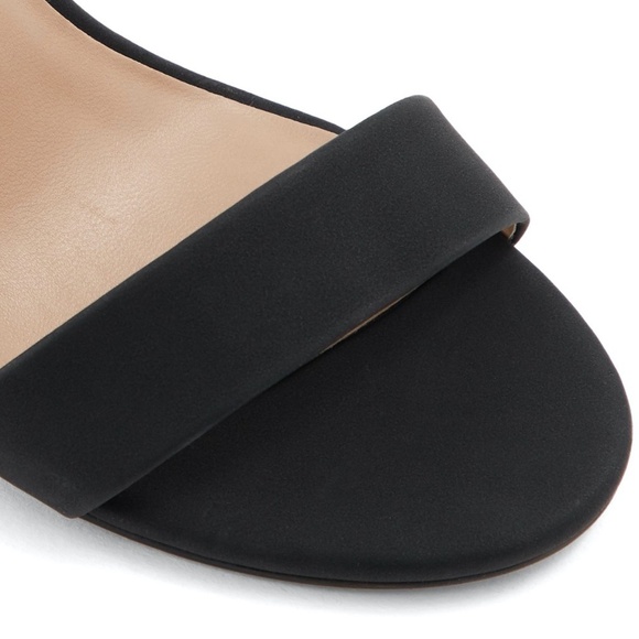 New Women's Black Open Toe Heeled Sandals Size 10 - Picture 5 of 15